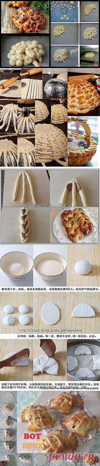 Творческий подход к оформлению выпечки (часть - 2).