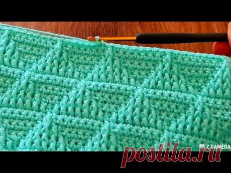 Unique Very Easy Crochet sewing pattern baby blanket for beginners