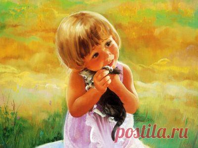 Собирать пазлы онлайн - Котёнок