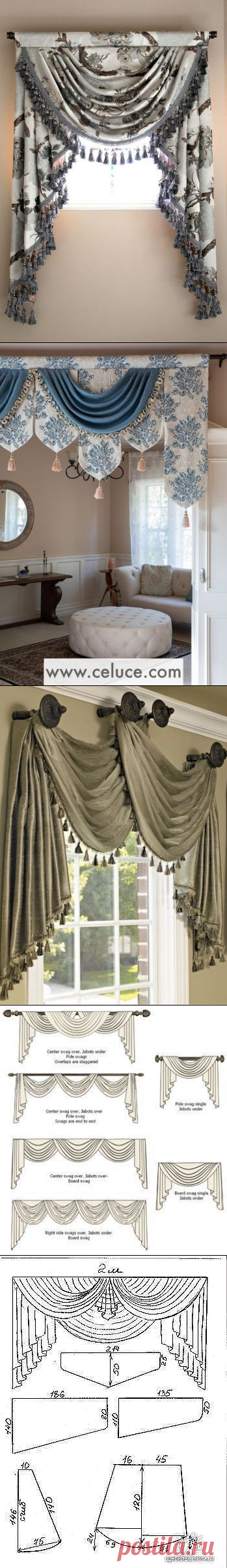 CURSO-TALLER GRATIS: APRENDE HACER CORTINAS DE VUELOS CON PATRONES MUY FÁCILES PASO A PASO