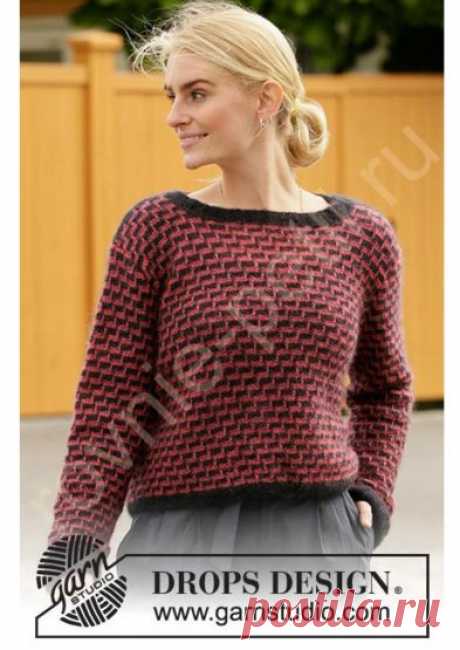 Джемпер City Chic от Drops Design