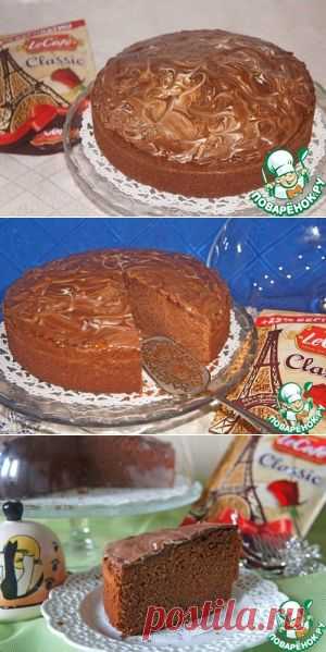 Шоколадный торт с миндалем - кулинарный рецепт