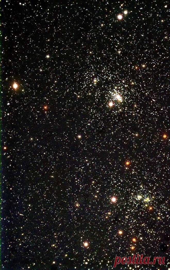Миллиарды и миллиарды - NGC 884 Двойное скопление Кредит: Билл Снайдер
