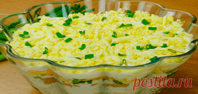 Самый вкусный салат с тунцом, который делают в Польше. И готовится просто Читать далее...