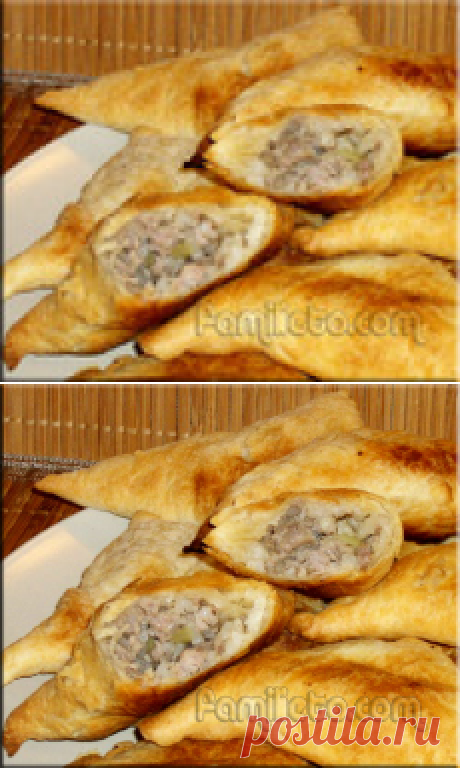Пирожки "Проглотайки" - обалденно вкусные, тающие во рту, слоёные пирожки!