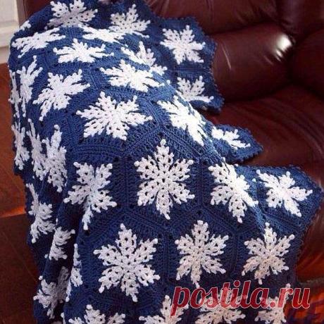 5 уютных и оригинальных пледов крючком. Схемы прилагаются | Paradosik_Handmade | Дзен
