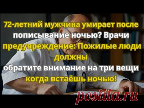 72-летний мужчина умирает от ночного мочеиспускания: критически важные советы для пожилых!