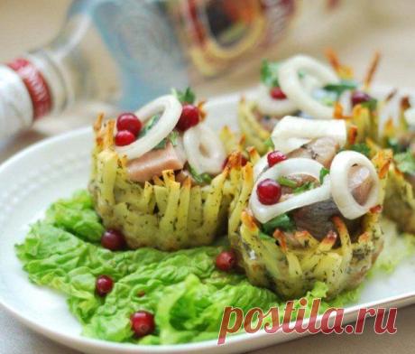 Селедочка в картошечке - шикарная закуска!