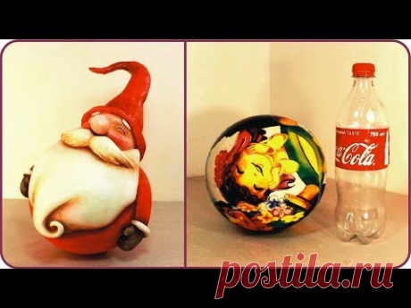 ❣DIY Roly-Poly Santa Claus❣ - YouTube