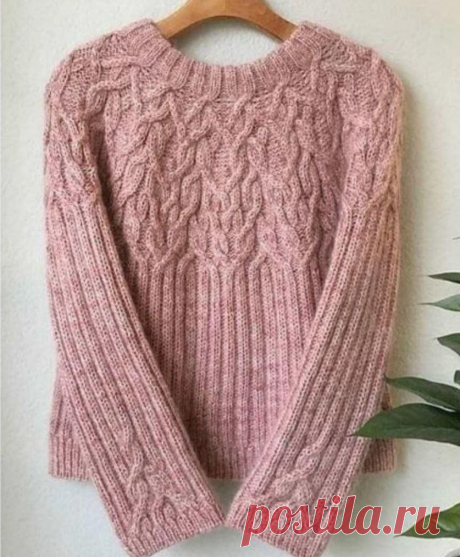 Джемпер с красивой кокеткой из переплетений Сейчас всем нам, как никогда, нужна поддержка. Что мы, рукодельницы, можем сделать? Конечно же, наполнять пространство вокруг себя добром и созиданием. Давайте продолжать заниматься творчеством, вязать, вдохновлять и поддерживать своих коллег по творчеству! Делитесь своими работами,...