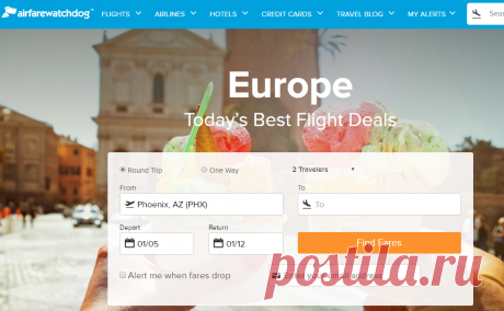 Cheap Flight Deals to Europe | Airfarewatchdog