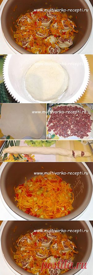 Ленивые пельмени в мультиварке |