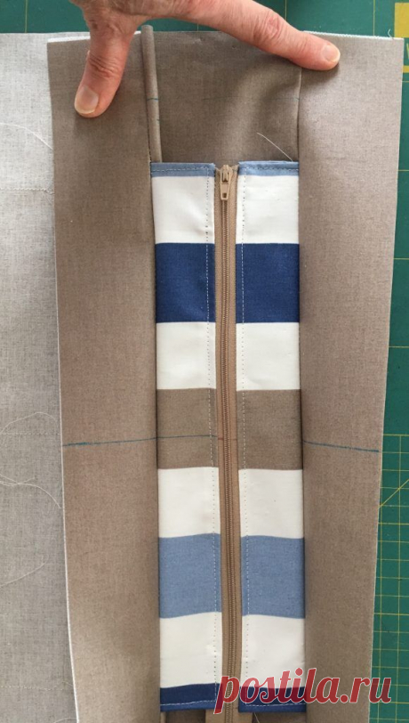 99470097 Deauville gestreifte zweifarbige Tasche mit Reißverschluss Octavie in Paris | Taschen nähen, Handtasche nähen schnittmuster und Laptoptasche nähen | www.маркетинг-онлайн.xyz