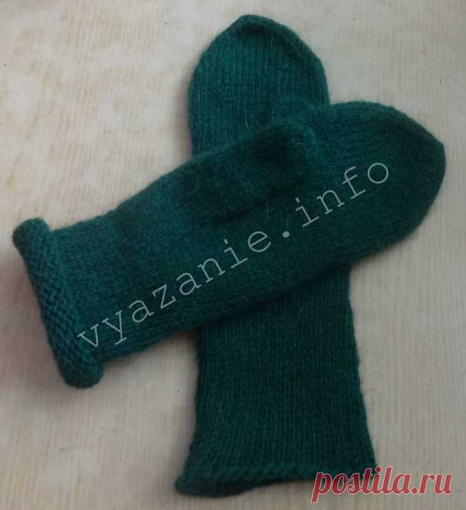 Как вязать варежки спицами с описанием, схемой. - Все о вязании