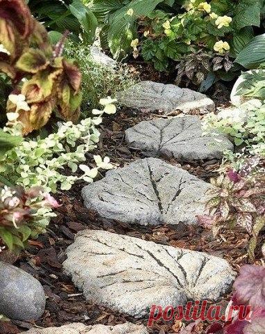 Интересные садовые дорожки