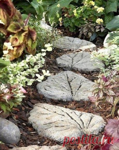 Интересные садовые дорожки