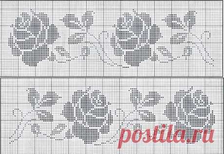 Вышивка крестом &quot;Розы&quot;