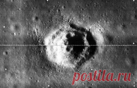 На старом фото Луны нашли равносторонний шестиугольник
