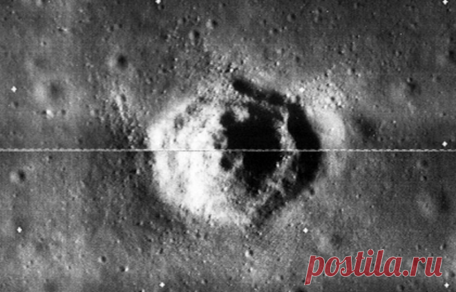 На старом фото Луны нашли равносторонний шестиугольник