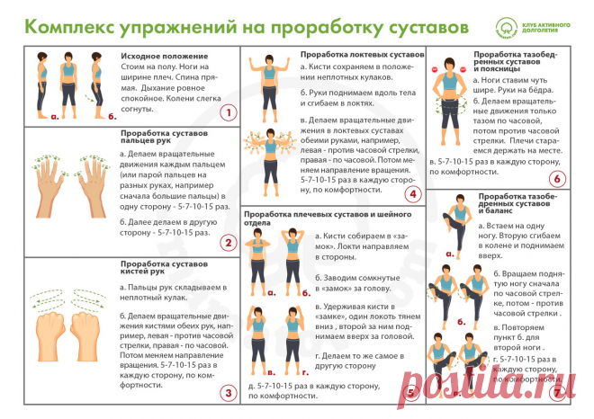 День 5. Упражнения для суставов