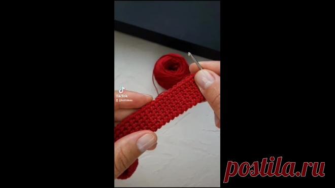 Плотный узор для ручек, ковров, подставок крючком!
Подробное видео на YouTube Вязаные Идеи: https://youtu.be/NbDbufUfBh4