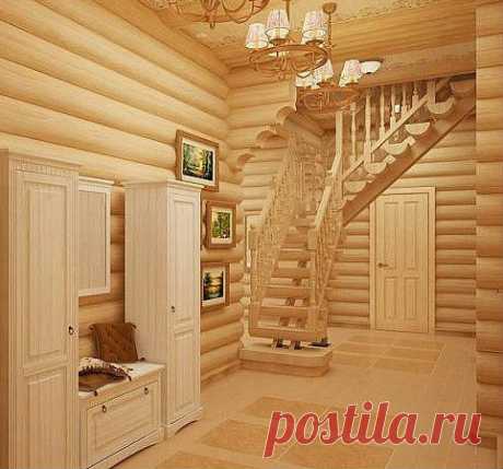 Деревянная лесница