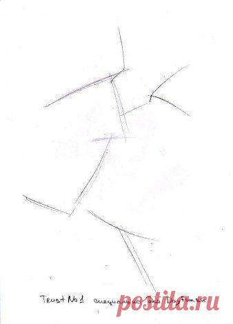 Как нарисовать поцелуй карандашом