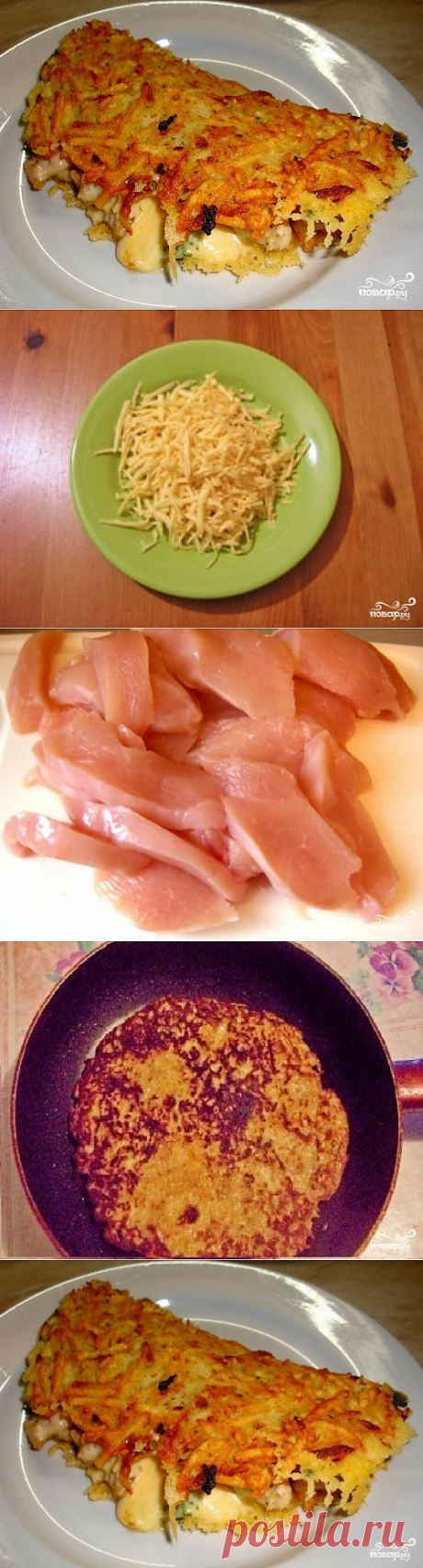 Куриная грудка запеченная с картофелем - пошаговый кулинарный рецепт на Повар.ру