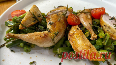 Зеленая Фасоль может быть вкусной. Кето диета и перепелка на гарнир. Стручковая фасоль.
Сегодня у нас в меню фантастическое и безумно вкусное блюдо, которое понравится абсолютно всем! Салат из зеленой стручковой фасоли и нежнейшим мясом перепелов. Блюдо простое, не требует особых кулинарных умений и готовится довольно быстро. Приготовьте этот яркий и безумно вкусный салатик сегодня на ужин и...
Читай пост далее на сайте. Жми ⏫ссылку выше