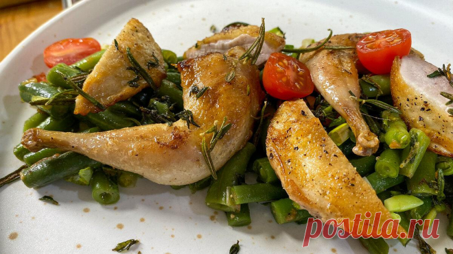 Зеленая Фасоль может быть вкусной. Кето диета и перепелка на гарнир. Стручковая фасоль.
Сегодня у нас в меню фантастическое и безумно вкусное блюдо, которое понравится абсолютно всем! Салат из зеленой стручковой фасоли и нежнейшим мясом перепелов. Блюдо простое, не требует особых кулинарных умений и готовится довольно быстро. Приготовьте этот яркий и безумно вкусный салатик сегодня на ужин и...
Читай пост далее на сайте. Жми ⏫ссылку выше