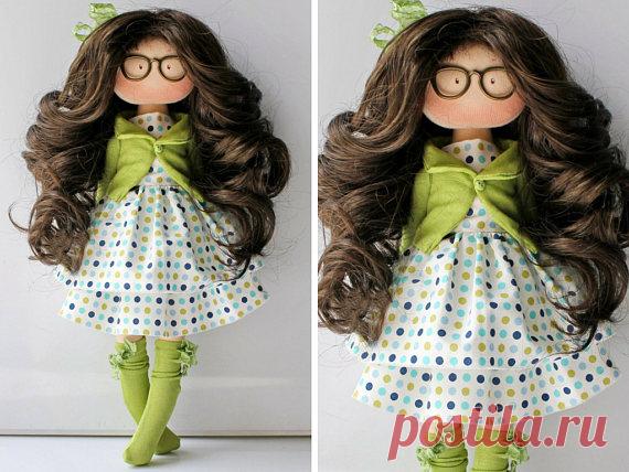 Fabric doll Baby doll Decor doll Handmade doll Rag doll Cloth