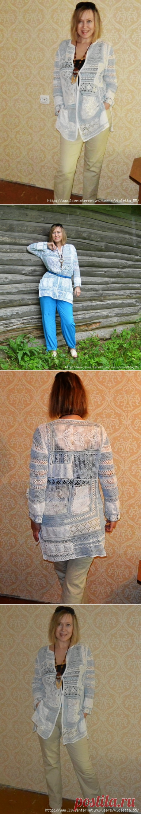 Блузочка-пэчворк.