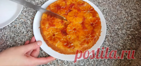 Карамельный пирог с мандаринами: такое вы не пробовали