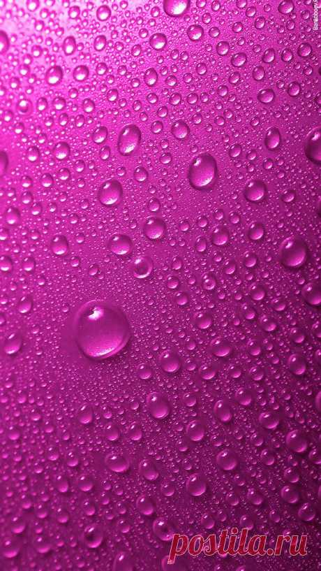 Pink Water iPhone Wallpaper HD