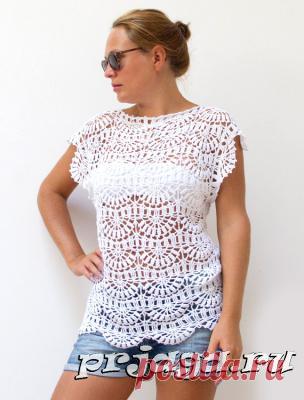 Туника крючком от Katrinshine