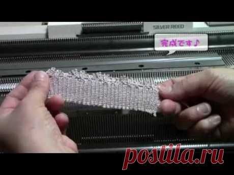 リブ機でスカラップ③ - YouTube