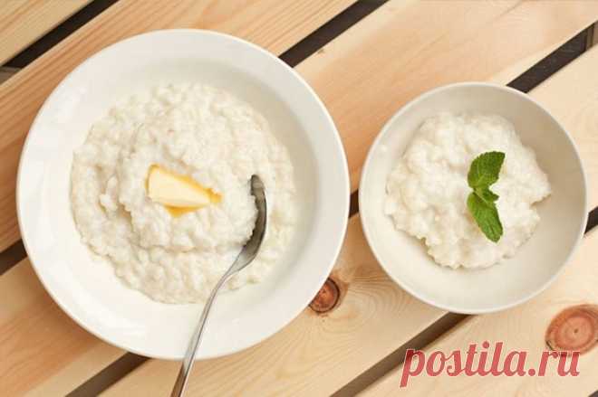 Детская рисовая каша / Простые рецепты