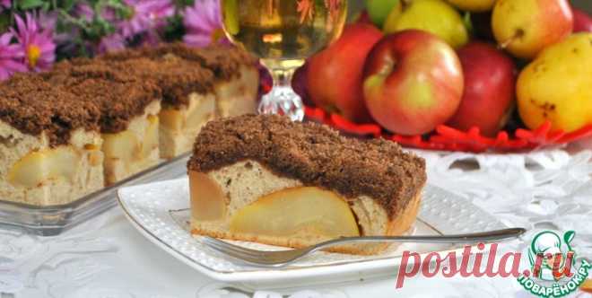 Пирог с грушами Кулинарный рецепт