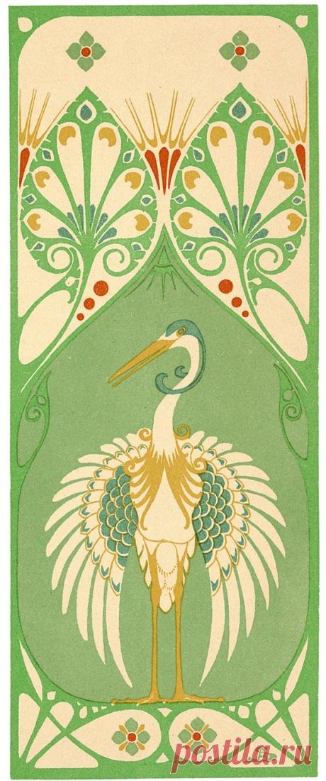 (723) Three decorative panels by A. Smit for ‘The Art Decorator; designs in colours for art workers and amateurs’. Published 1907 by H. Grevel &amp; Co