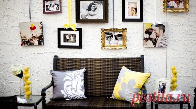 Как оформить стену фотографиями Миллион советов на все случаи жизни!