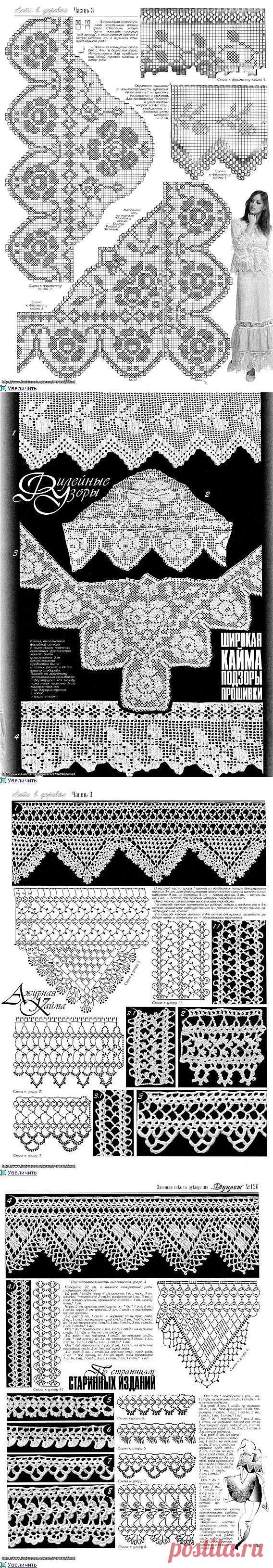 ФИЛЕЙНЫЕ УЗОРЫ: КАЙМА.