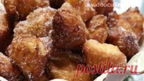 Пончики из заварного теста – рецепт Бабушки Эммы
