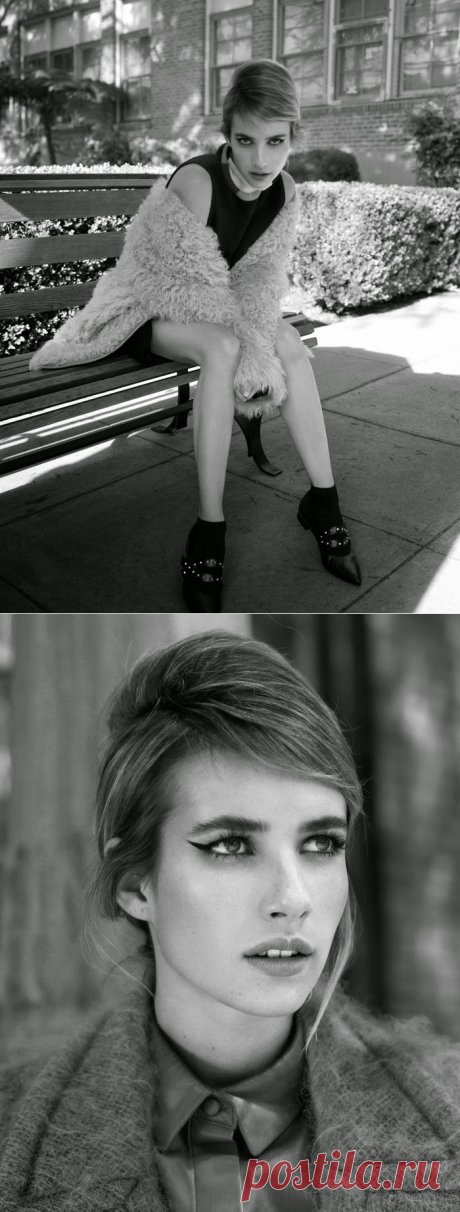 Эмма Робертс (Emma Roberts) в фотосессии Стиви Веррока (Stevie Verroca) и Мада Рефухио (Mada Refujio) для журнала Flaunt (ноябрь 2014)