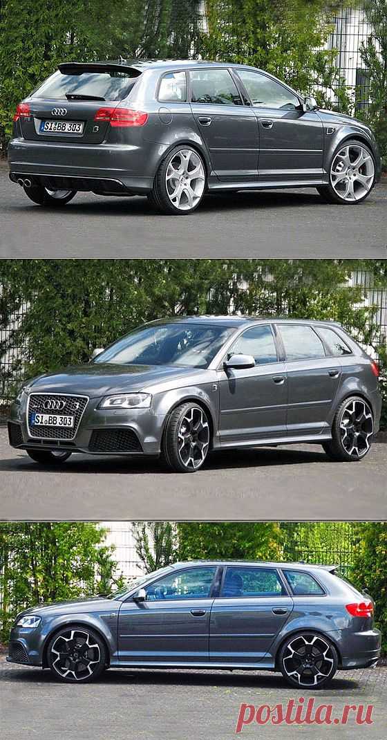 Audi RS3 в тюнинге B&B запрягли в 510 л.с.