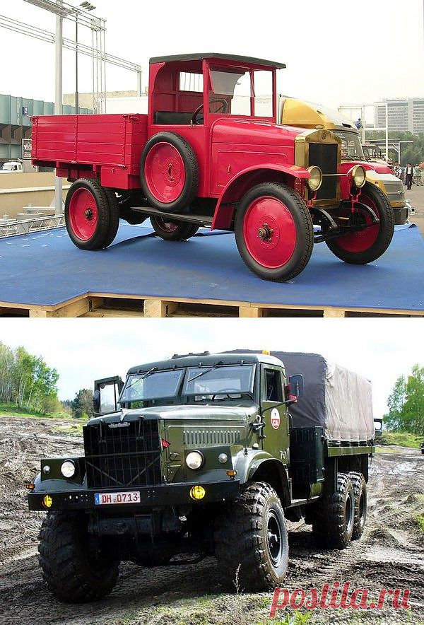 Легендарные советские грузовики.