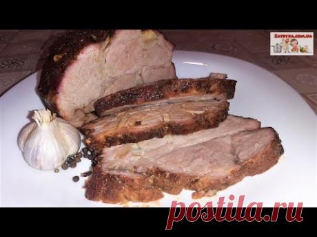Просто КОРОЛЕВСКИЙ РЕЦЕПТ на Новый Год! Свинина Запечённая в Духовке с Чесноком / Pork in the oven