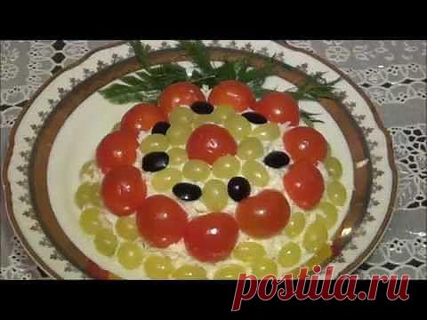 Салаты к Новому году: подкова для Лошади / Простые рецепты