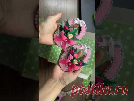 КВІТКОВІ МАГНІТИ🌷 Flower Magnet #handmade #craft #flowermagnet #magnet