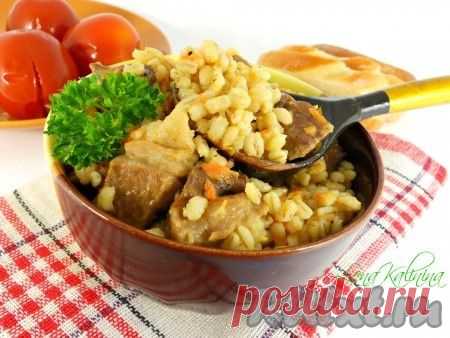 Каша перловая с мясом в мультиварке (рецепт с фото) | RUtxt.ru