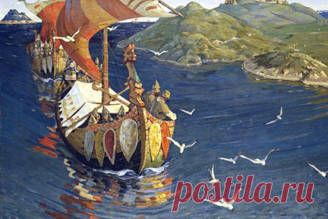 Николай Рерих. Заморские гости